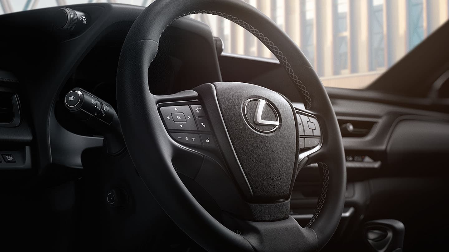 Steering Wheel in the 2021 Lexus UX 250h