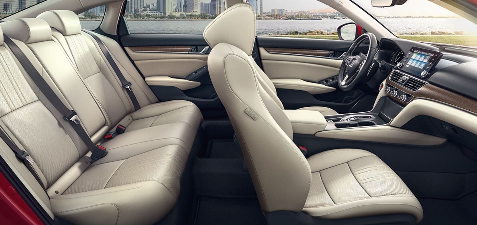 El espacio y la comodidad son dos puntos fuertes en el Accord 2021.