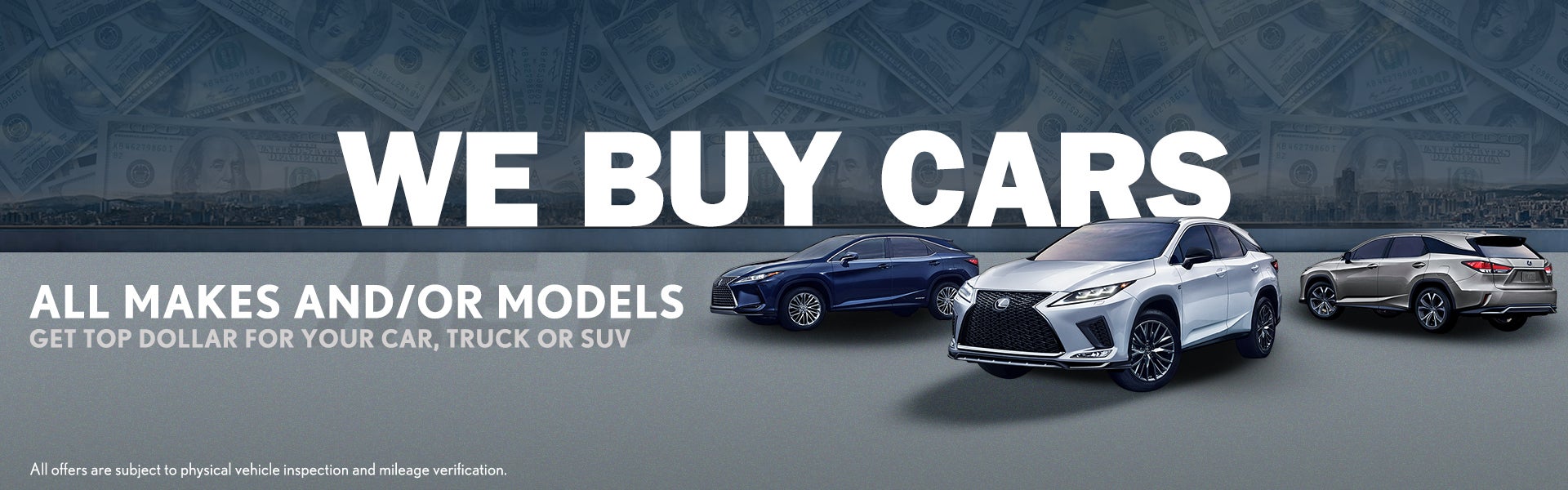 We Buy Cars Lexus of Rockford