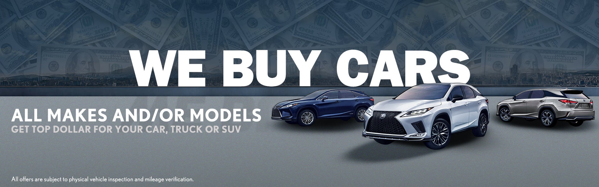 We Buy Cars - Lexus of Rockford