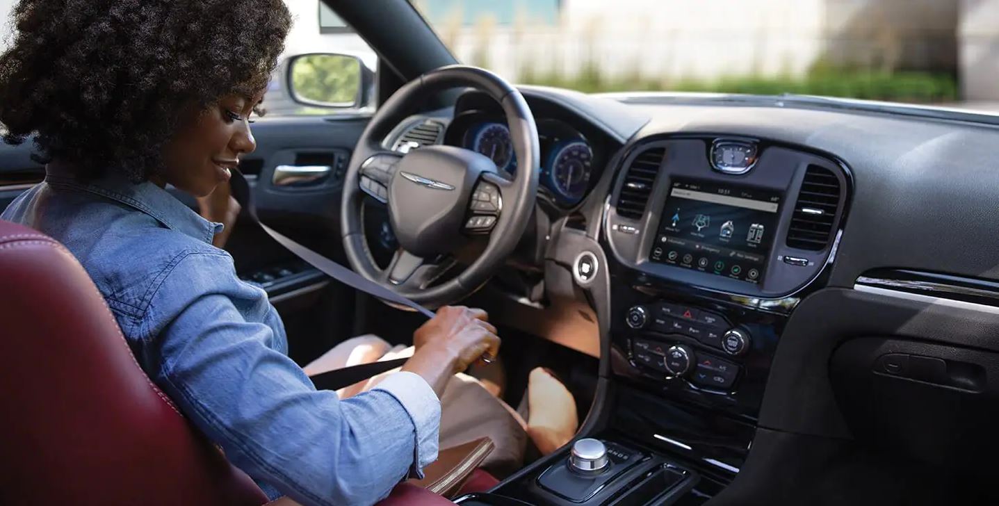 Dashboard of the 2021 Chrysler 300