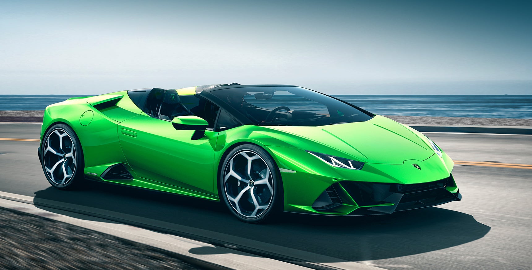 Huracán EVO Spyder in Newport Beach, CA