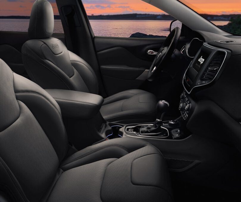 Interior of the 2021 Cherokee