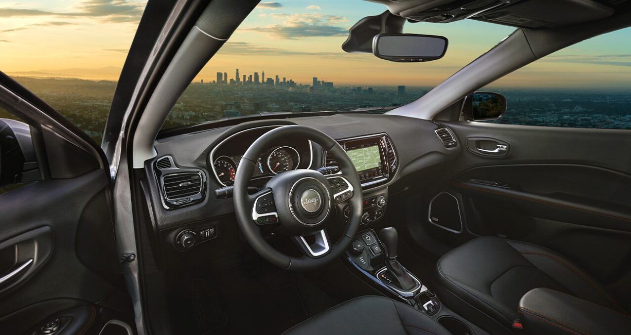 Steering Wheel of the 2021 Compass
