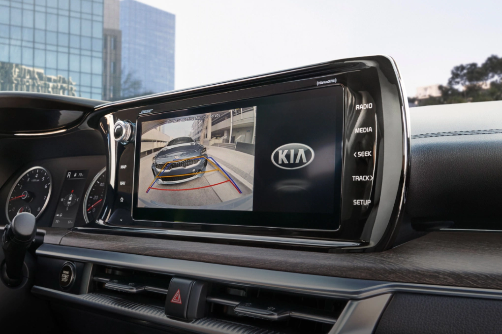2021 Kia K5 Rearview Monitor with Dynamic Parking Guidelines 