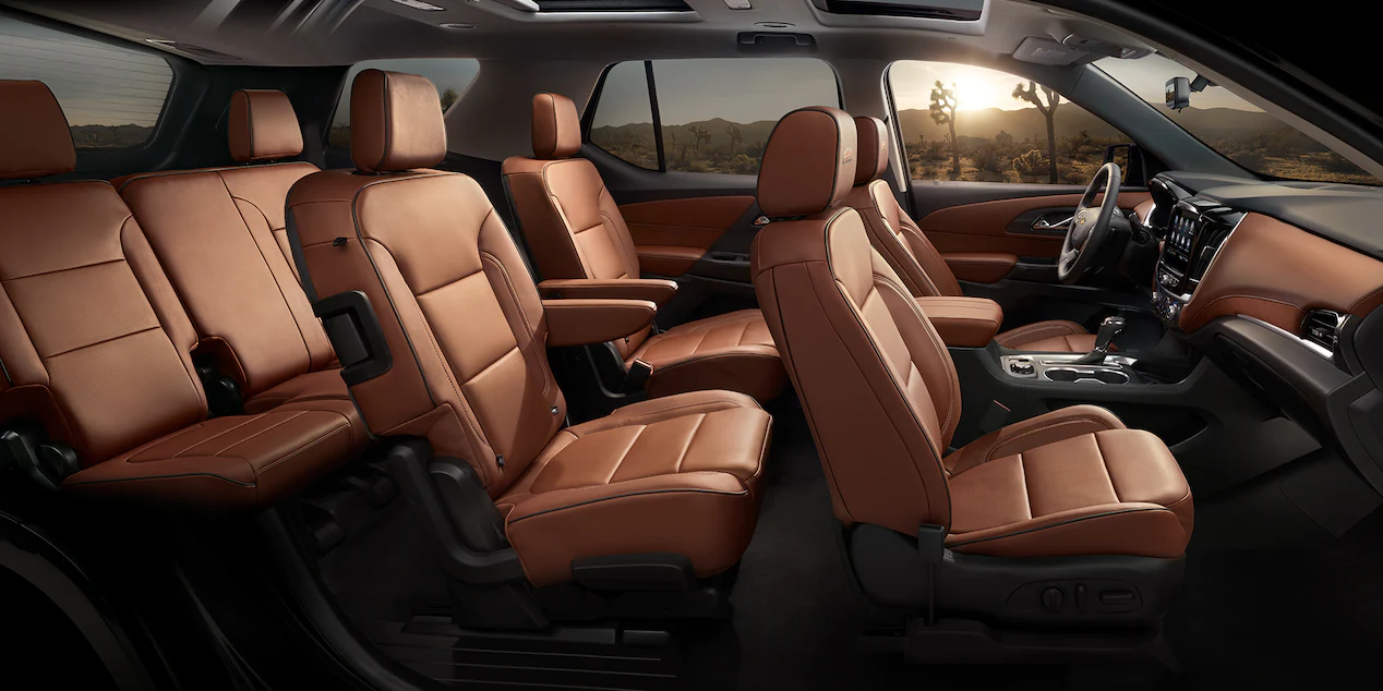 Chevrolet traverse how many seats