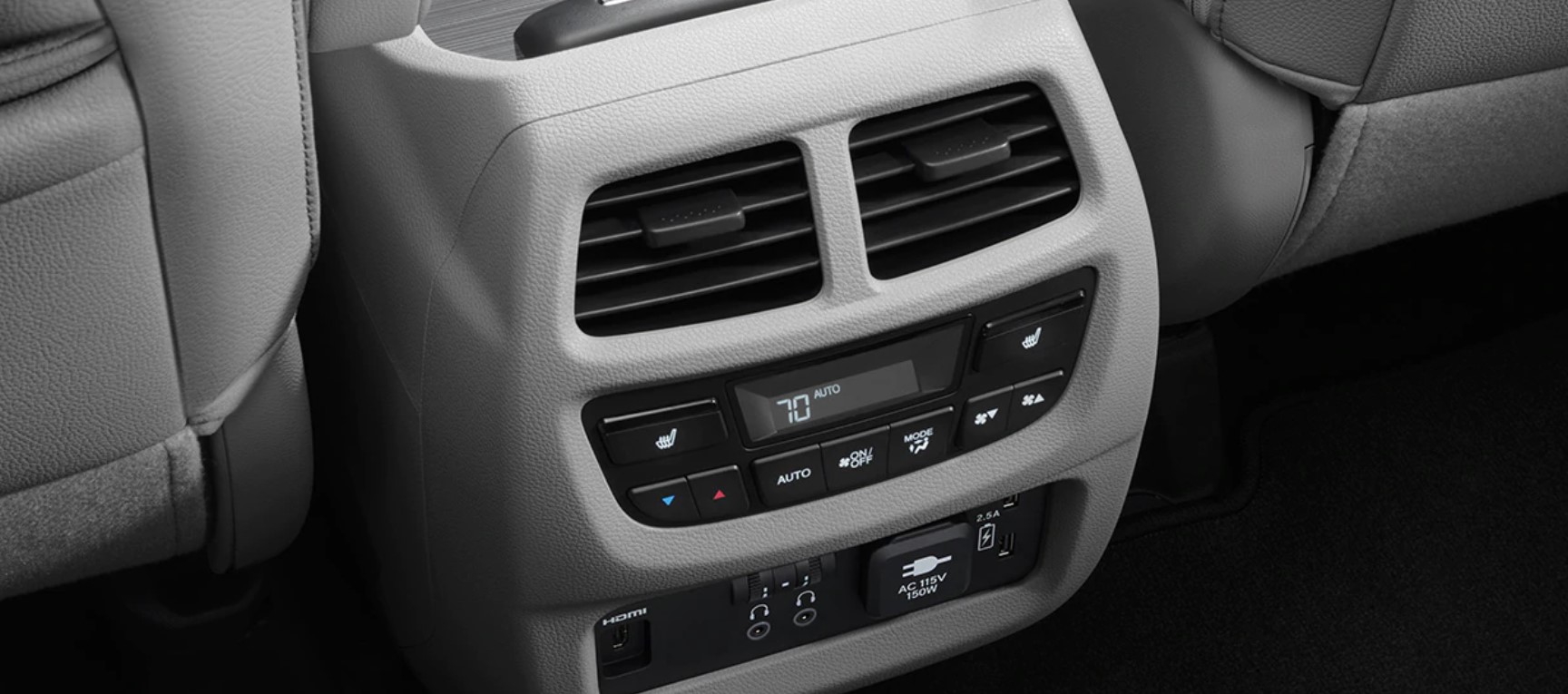 Outlets Available in the 2021 Honda Pilot
