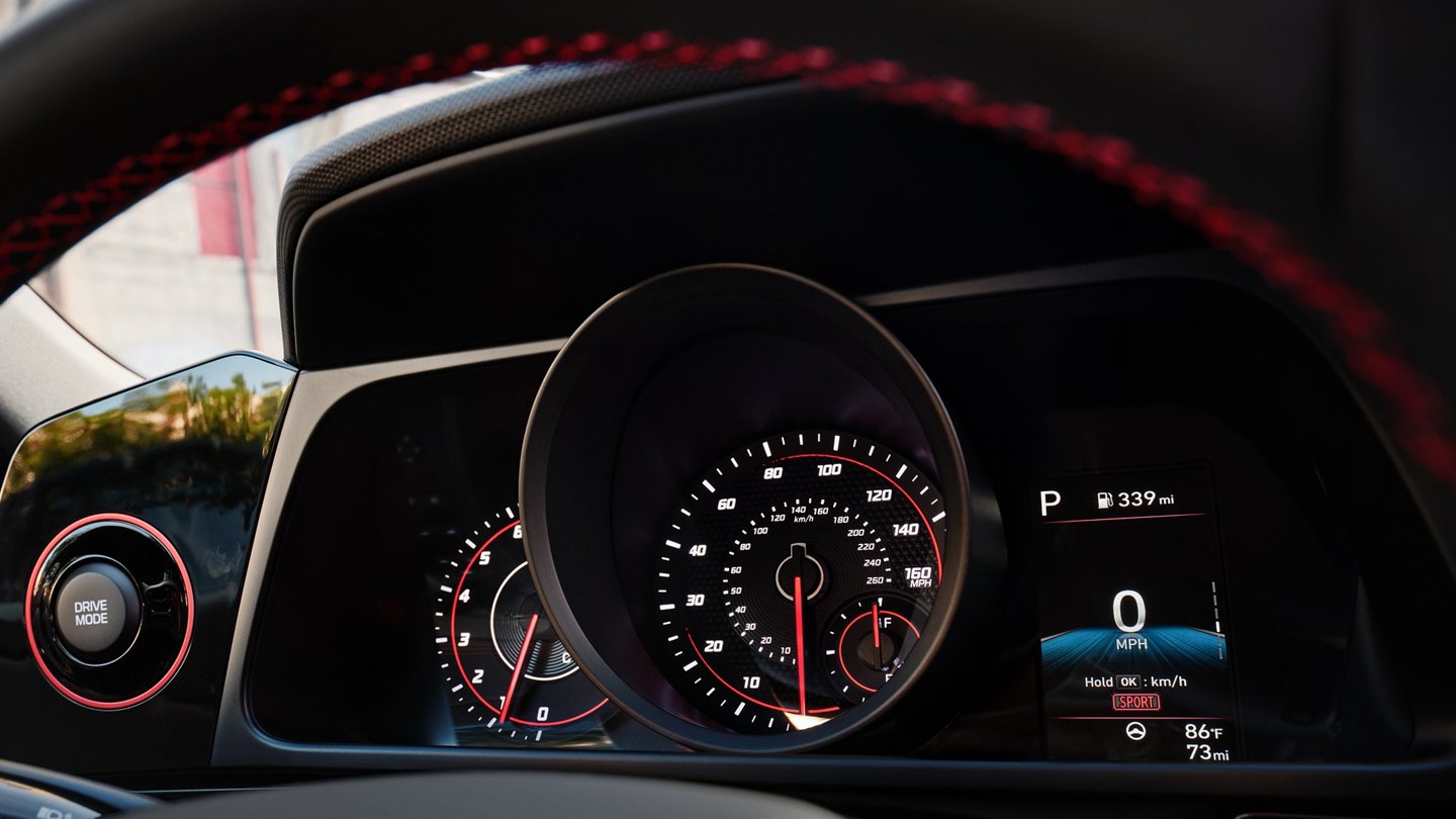 2021 Elantra Instrument Cluster