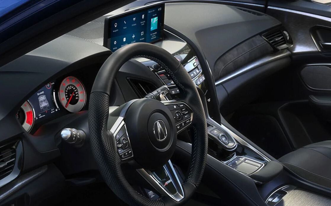 Interior of the 2021 Acura RDX