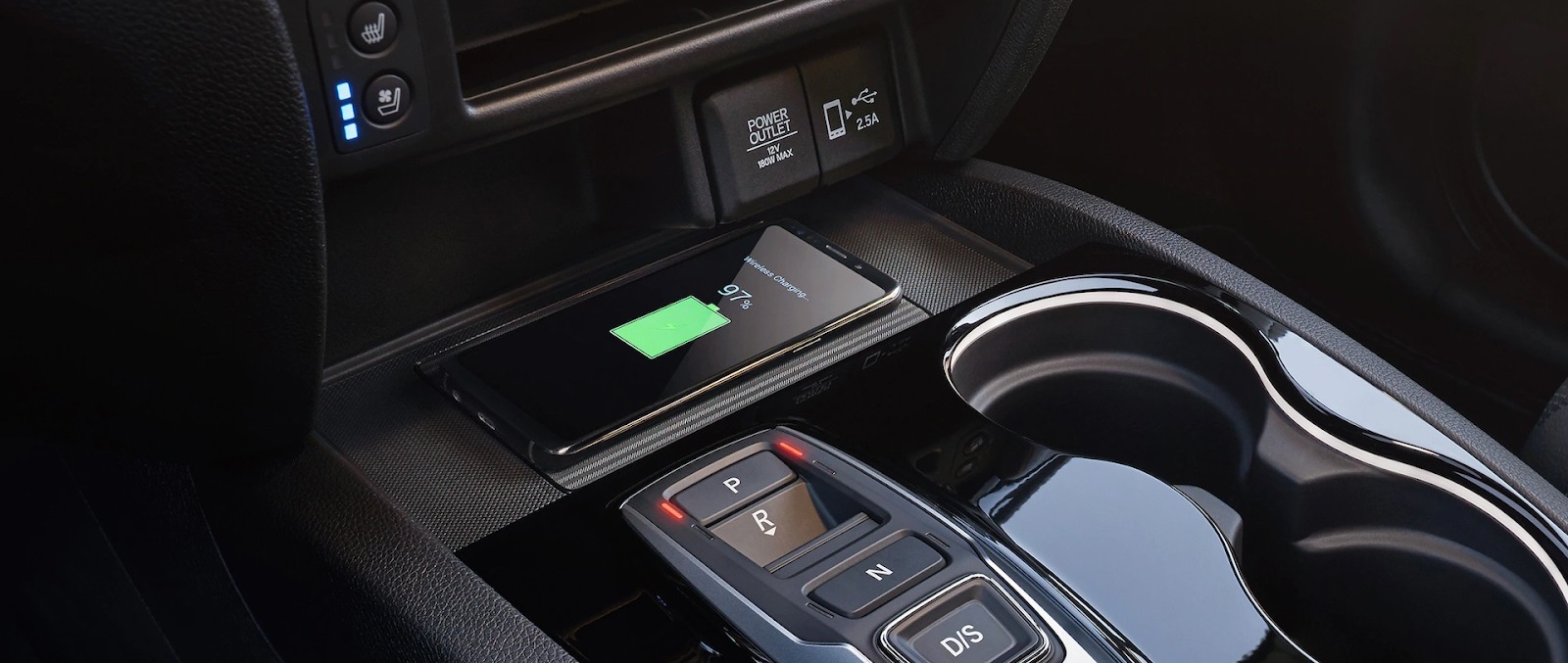 2021 Honda Passport Console