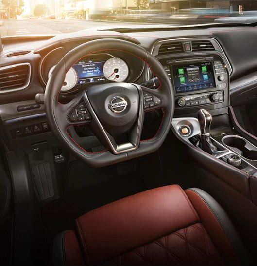 Interior of the 2021 Maxima