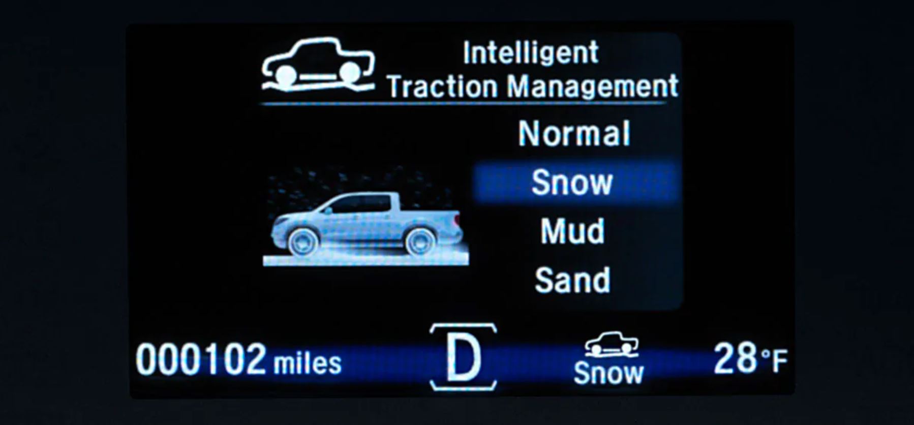 Intelligent Variable Torque Management™ AWD System on the 2021 Honda Ridgeline