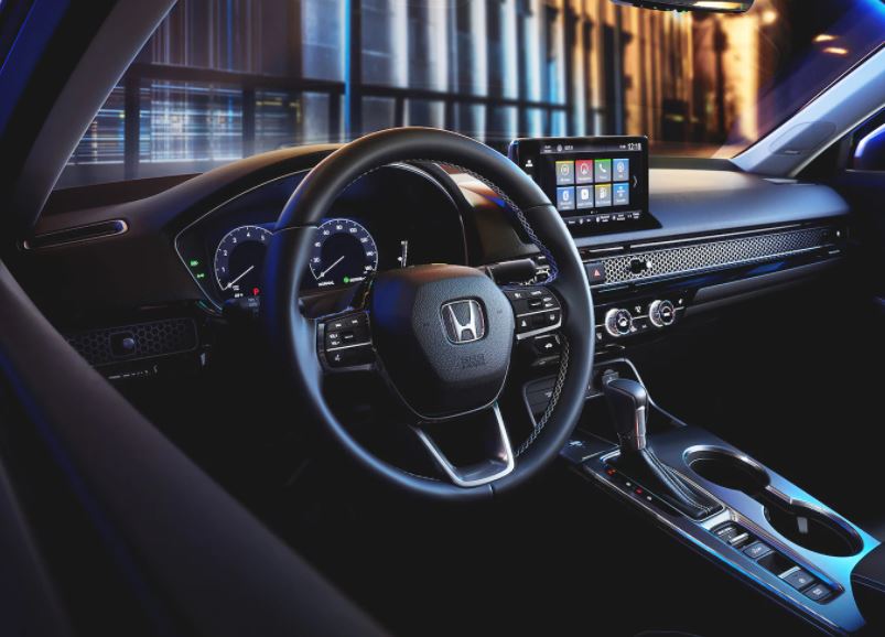 Steering Wheel in the 2022 Civic Sedan