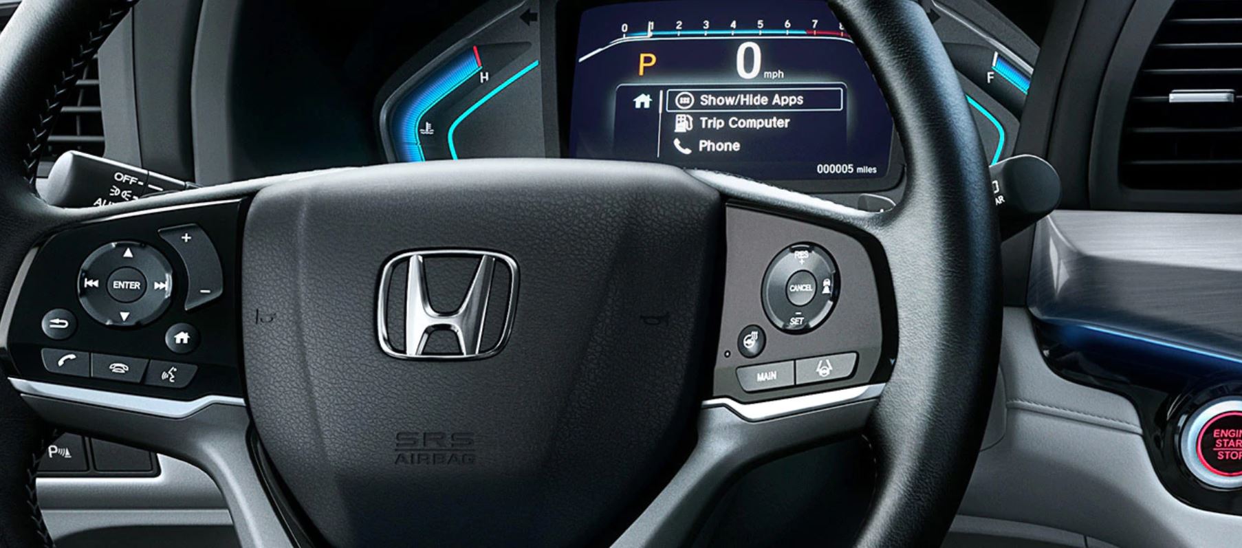 2022 Honda Odyssey Controls