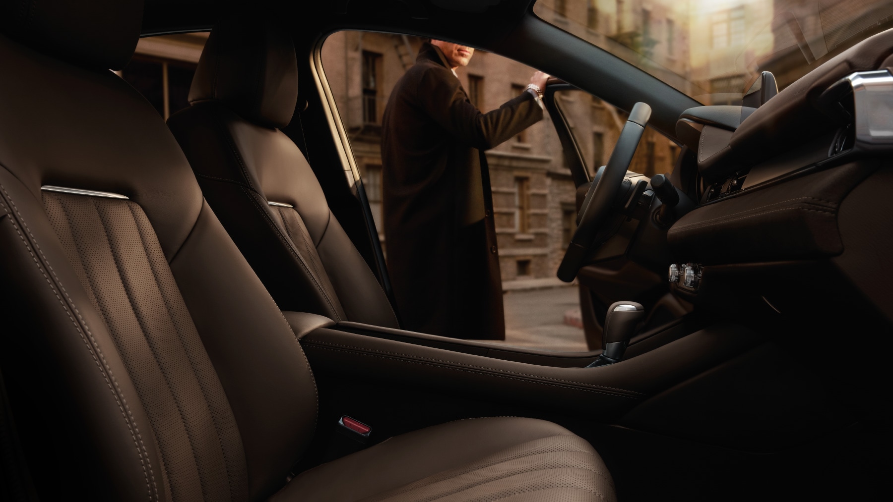 Interior of the 2021 MAZDA6