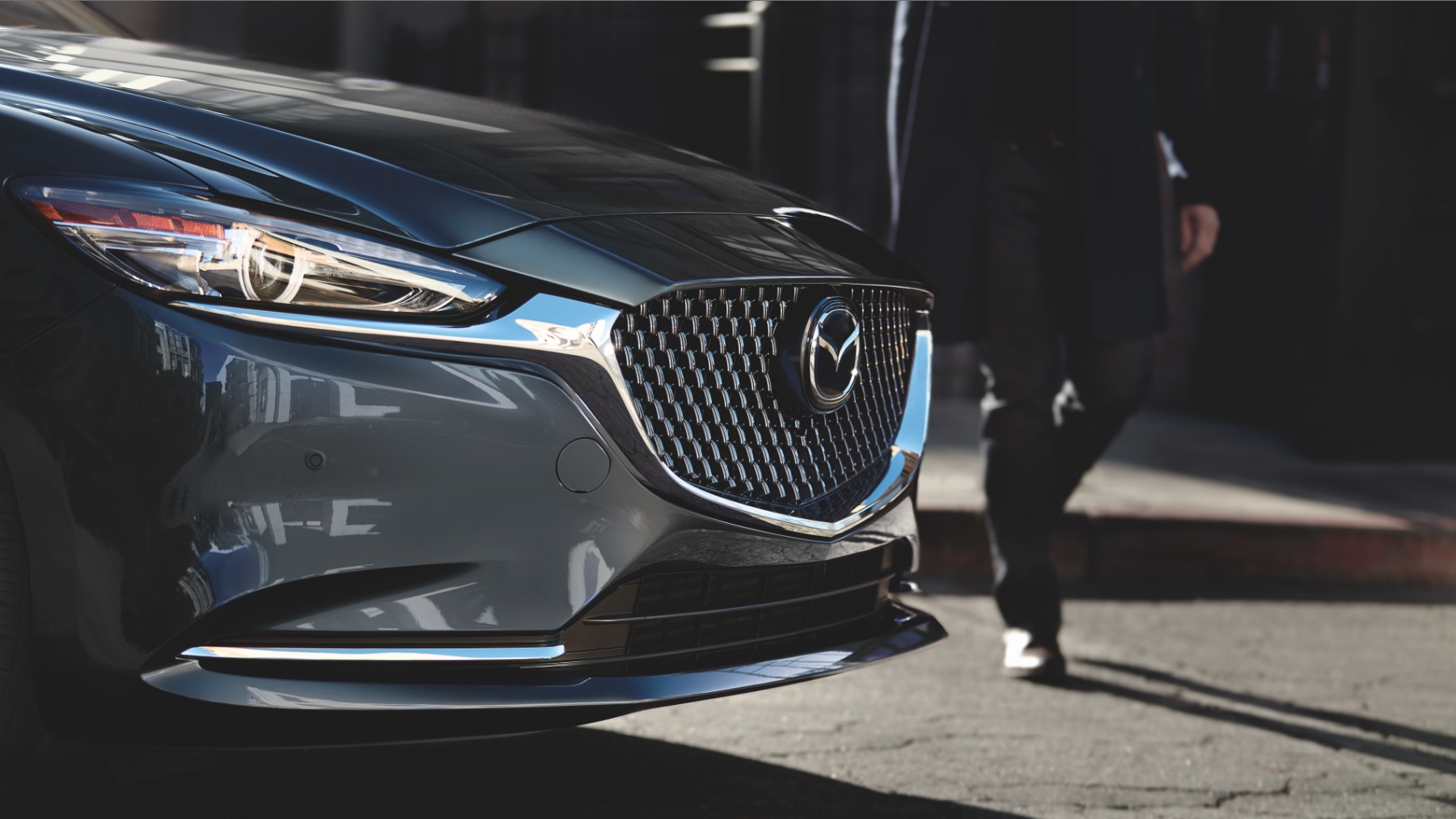 Front Details of the 2021 MAZDA6
