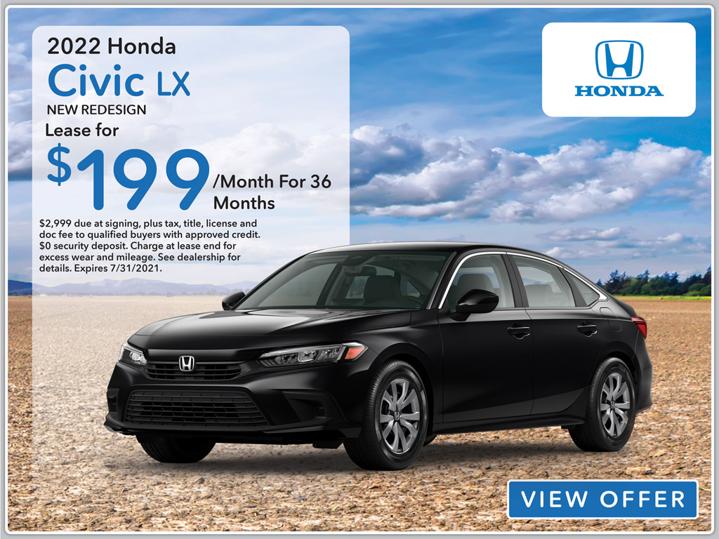 Napleton Honda Specials - Napleton's Honda