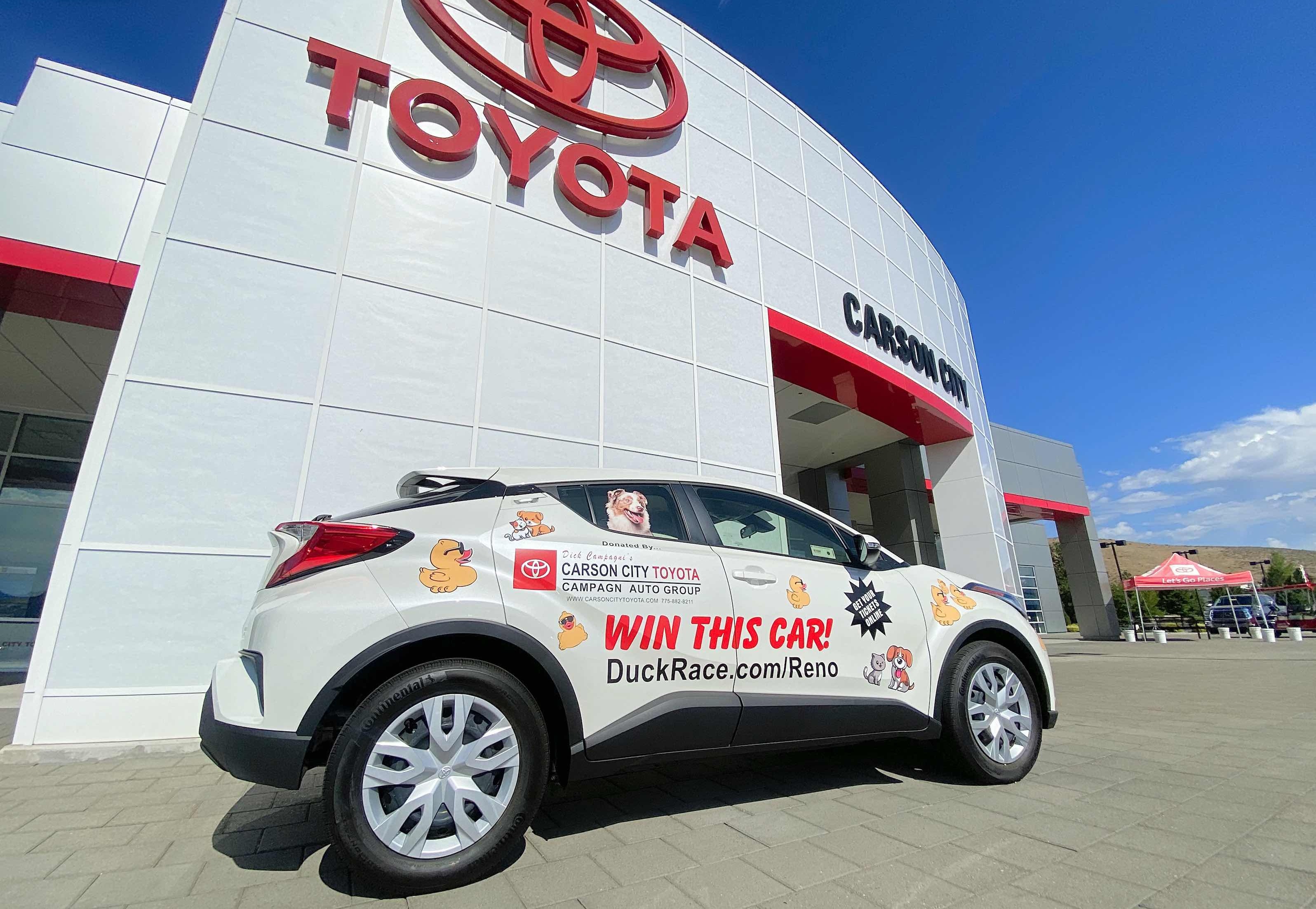 Duck Race Carson City Toyota