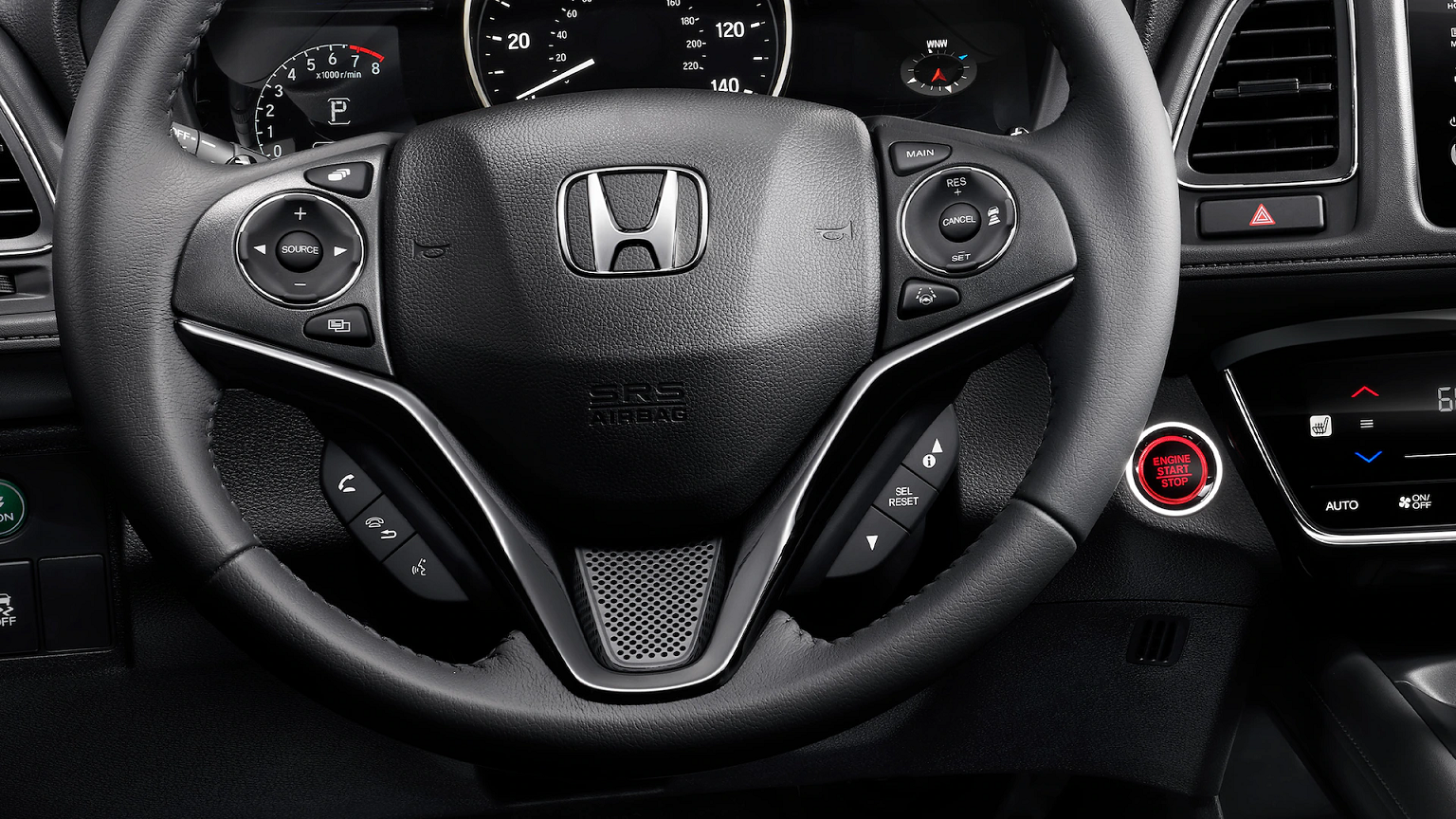 Steering Wheel in the 2021 HR-V