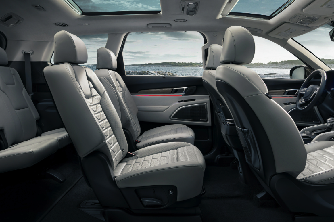 Interior of the 2022 Kia Telluride