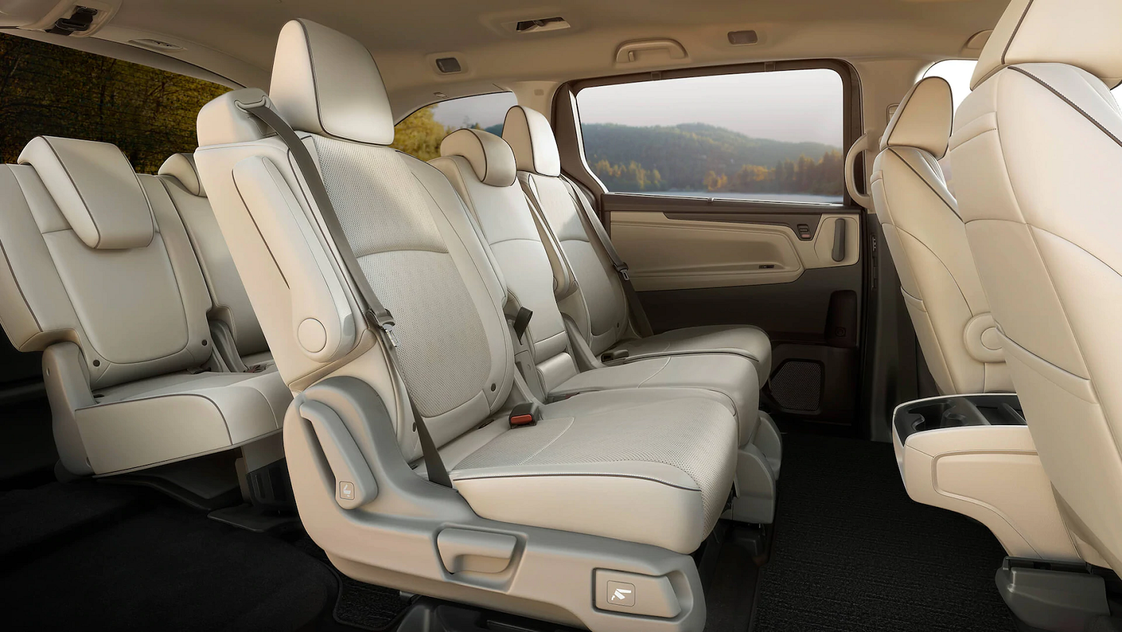 Interior of the 2022 Odyssey