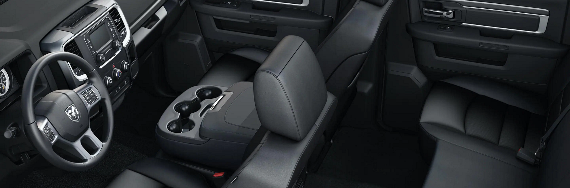Interior of the 2021 Ram 1500 Classic