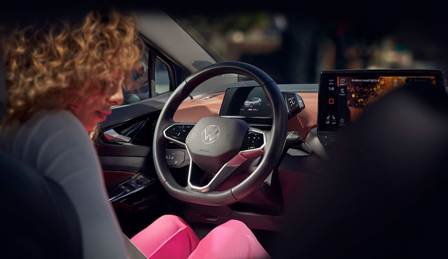 Interior of the 2021 Volkswagen ID.4