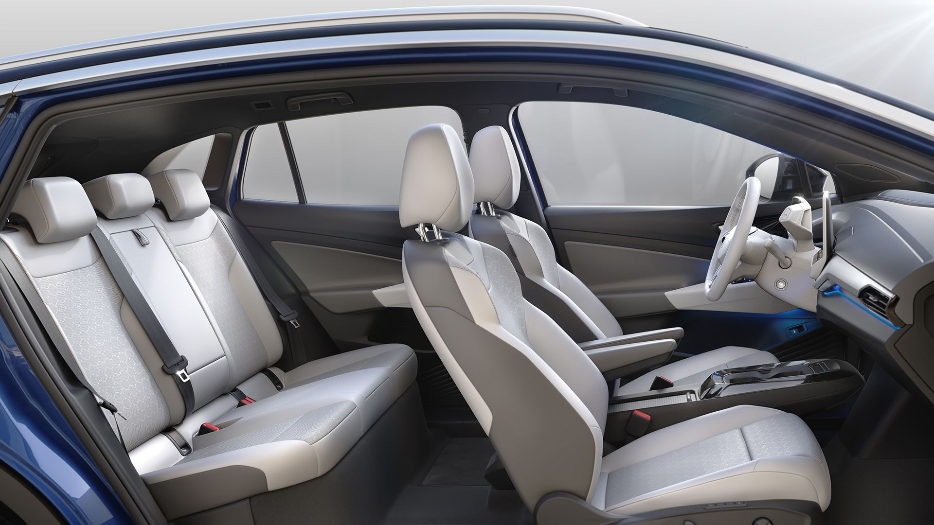 Cabin of the 2021 Volkswagen ID.4