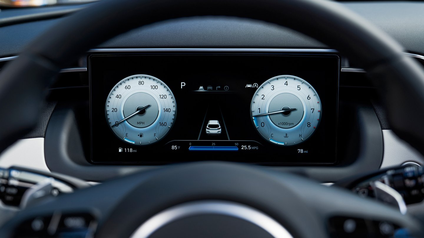 2022 Tucson Instrument Panel