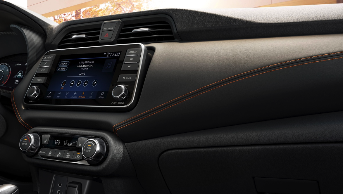 Infotainment Center in the 2021 Nissan Versa