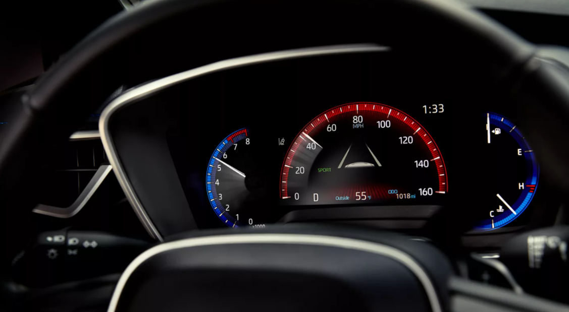 2022 Corolla Instrument Cluster