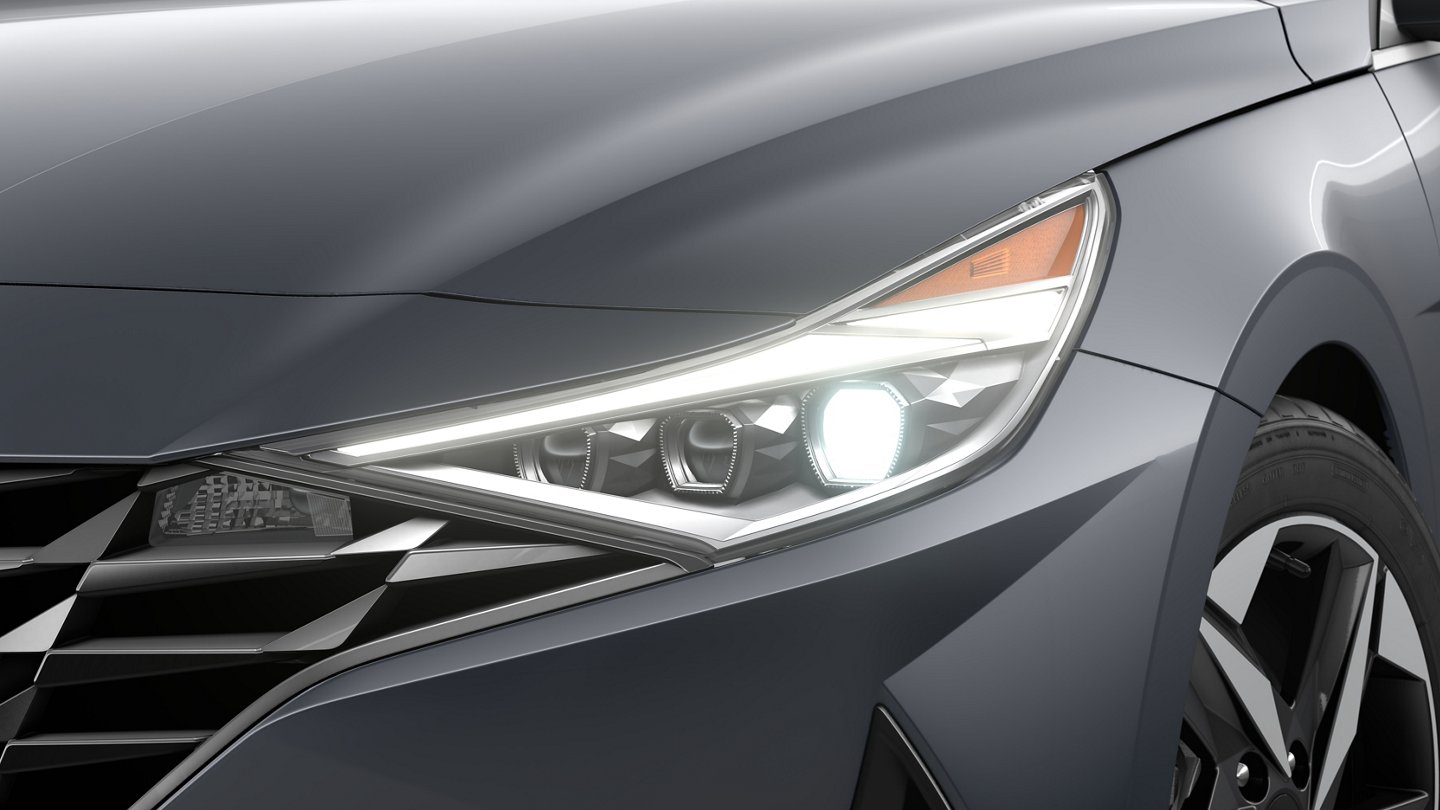 2022 Hyundai Elantra Available LED Headlights