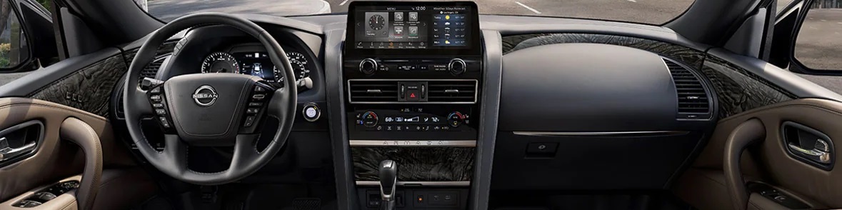 2021 Nissan Armada Dashboard
