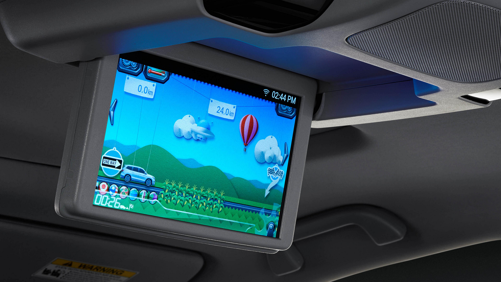 2022 Pilot Advanced Rear Entertainment System