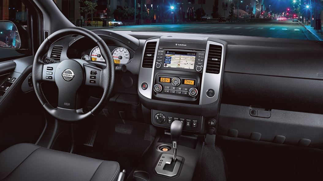 Interior of the 2021 Frontier
