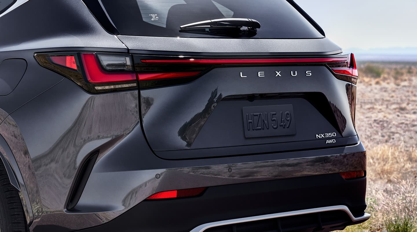 Exterior of the 2022 Lexus NX