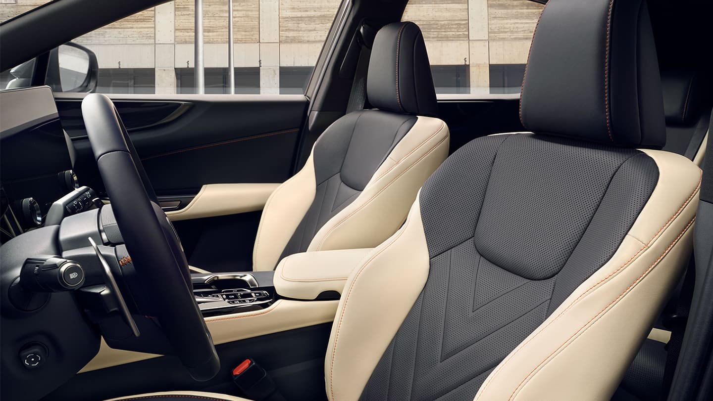 Front Seats in the 2022 Lexus NX