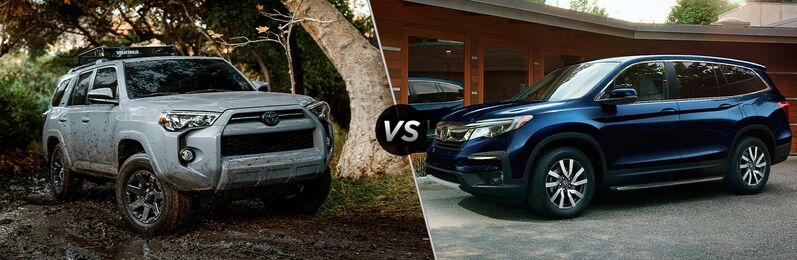 2021 Toyota 4Runner vs 2021 Honda Pilot St. Louis, MO