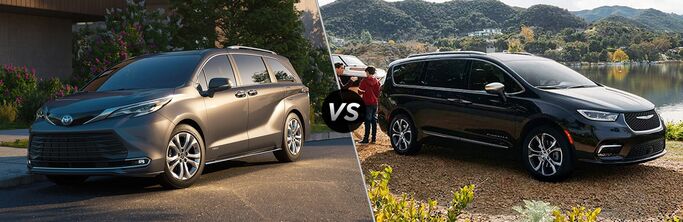 2021 Toyota Sienna vs 2021 Chrysler Pacifica
