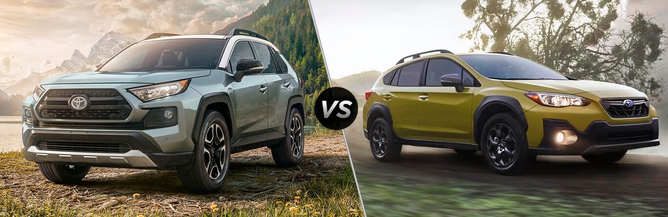 2021 Toyota RAV4 vs 2021 Subaru Crosstrek