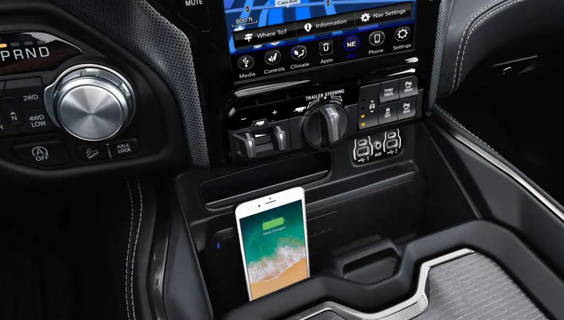 2021 Ram 1500 Center Console