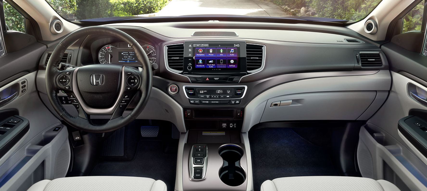2021 Honda Ridgeline Cockpit