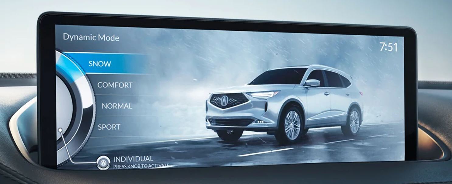 2022 Acura MDX Integrated Driving Modes