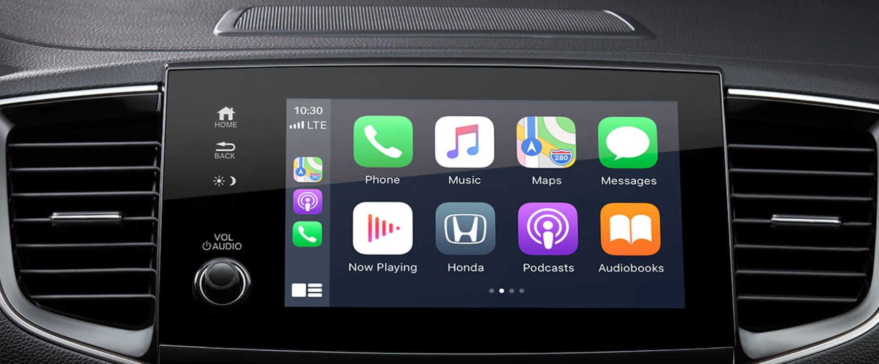 Touchscreen in the 2021 Honda Pilot