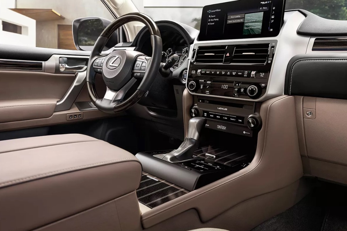 2022 Lexus GX 460 Steering Wheel and Center Stack
