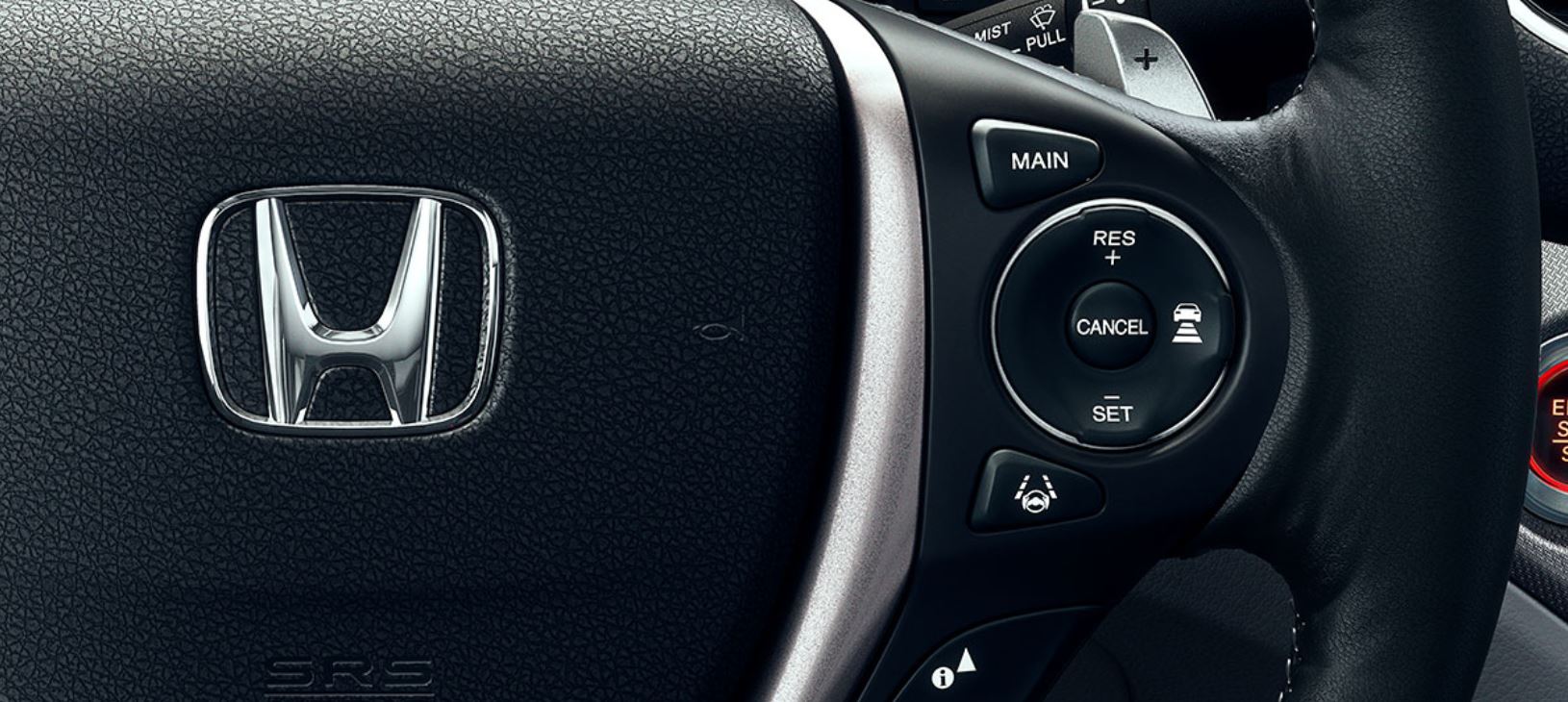 Steering Wheel Buttons in the 2021 Ridgeline
