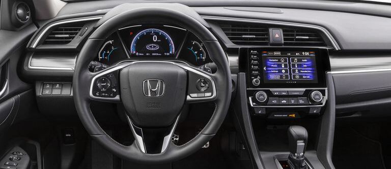 Steering Wheel in the 2021 Civic