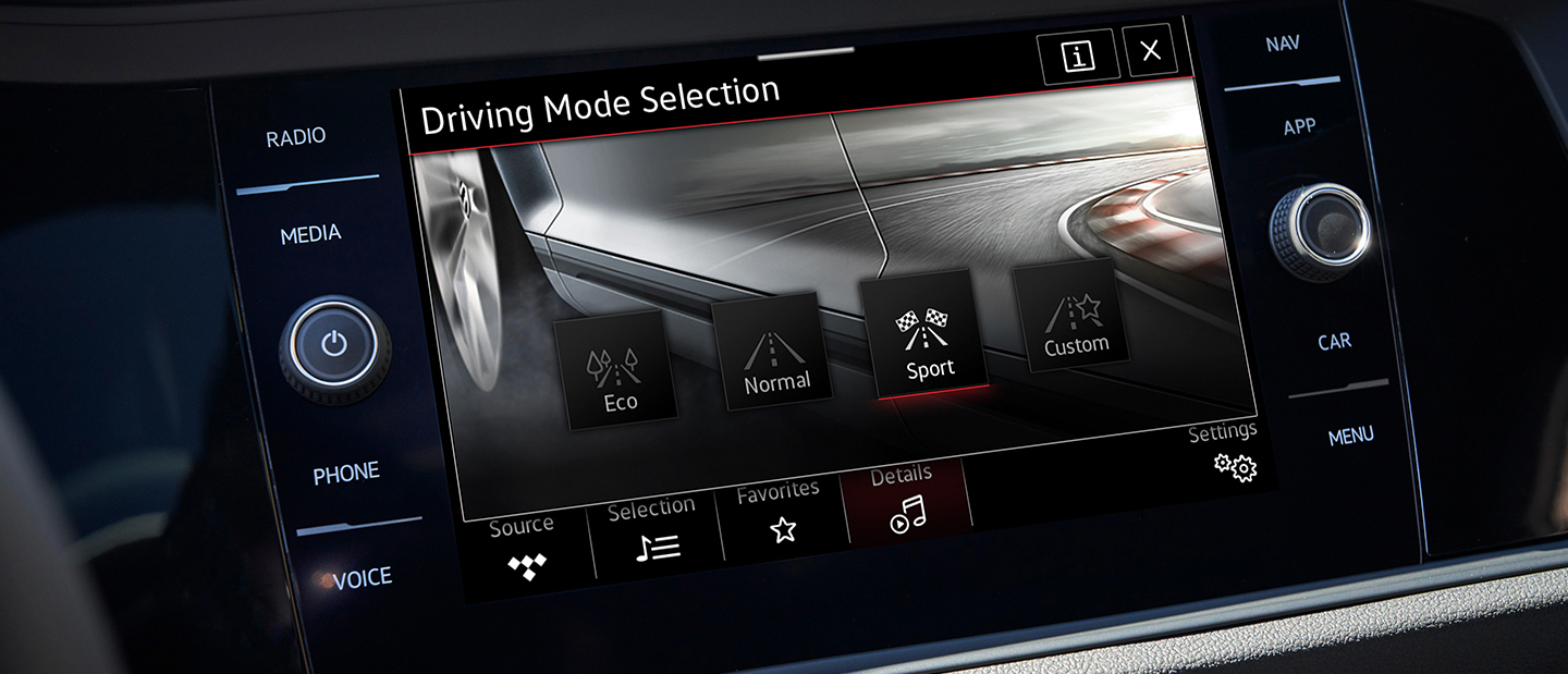 2021 Volkswagen Jetta Driving Mode Selection