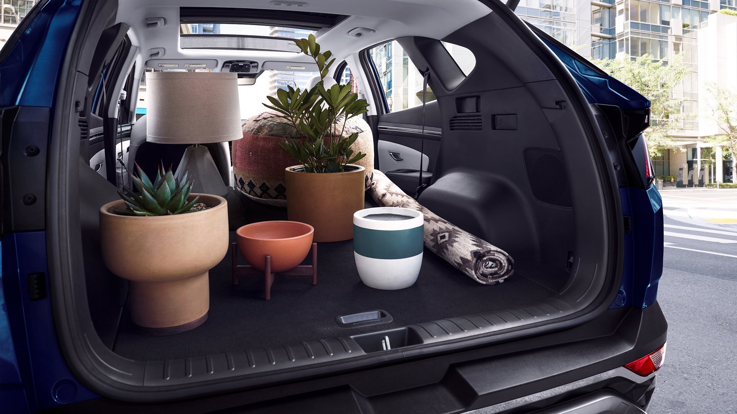 2022 Hyundai Tucson Hybrid Storage Space