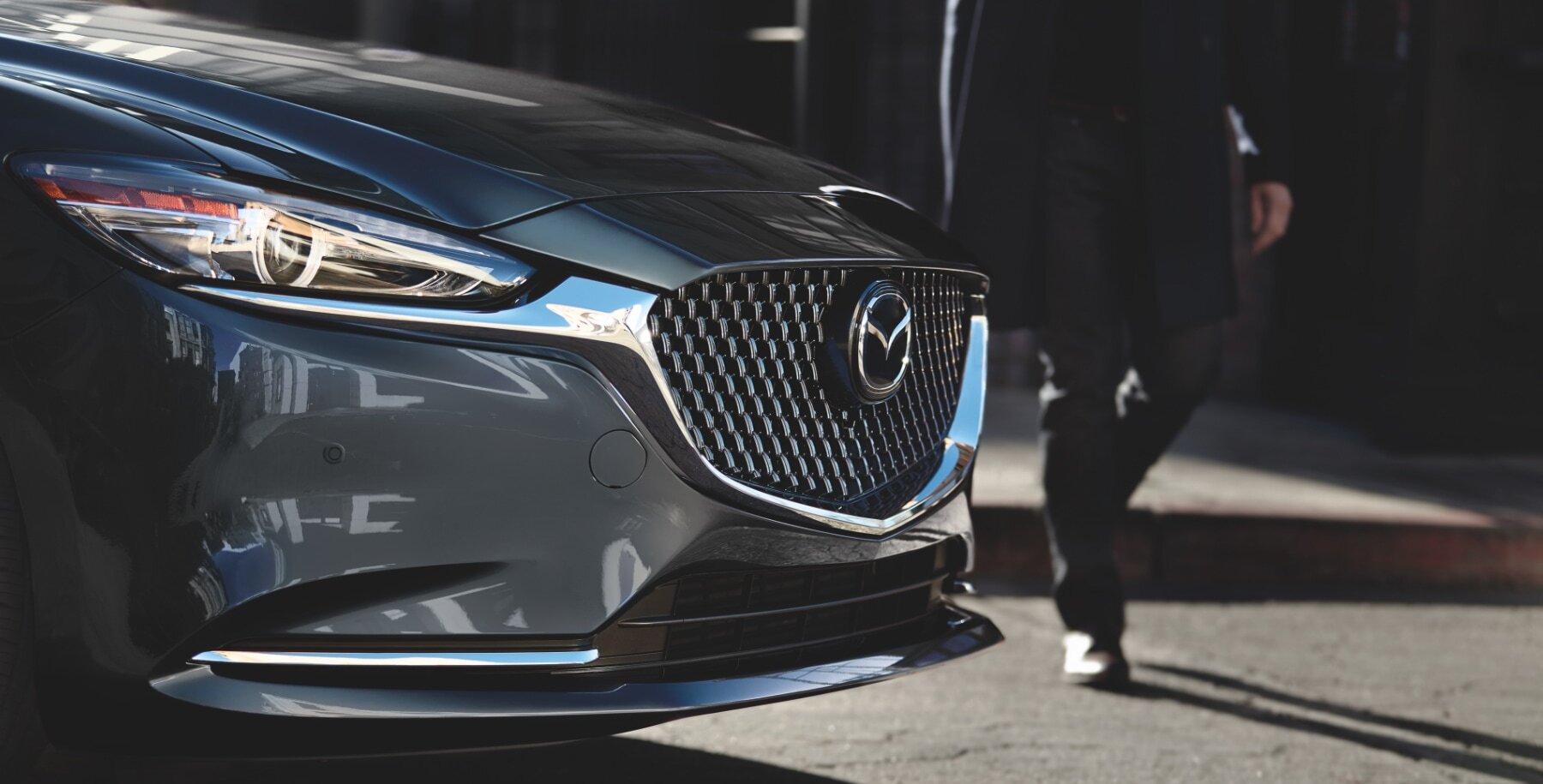 Front Exterior Details of the 2021 MAZDA6
